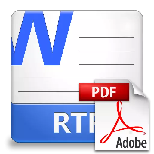 PDF အတွက် rtf ပြောင်းလဲခြင်း