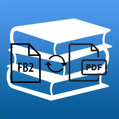 Hoe kinne jo FB2 konvertearje nei PDF-bestân online