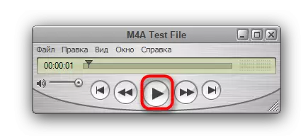 Run the file playback in QuickTime Player