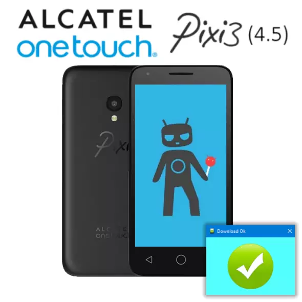 سیستم عامل Alcatel One Touch Pixi 3 (4.5) 4027d