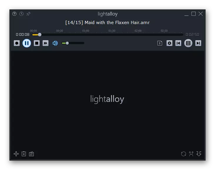 AMR файлында җиңел аллои программасында уйнау