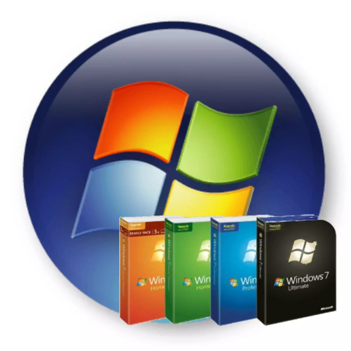 Верзии на Windows 7