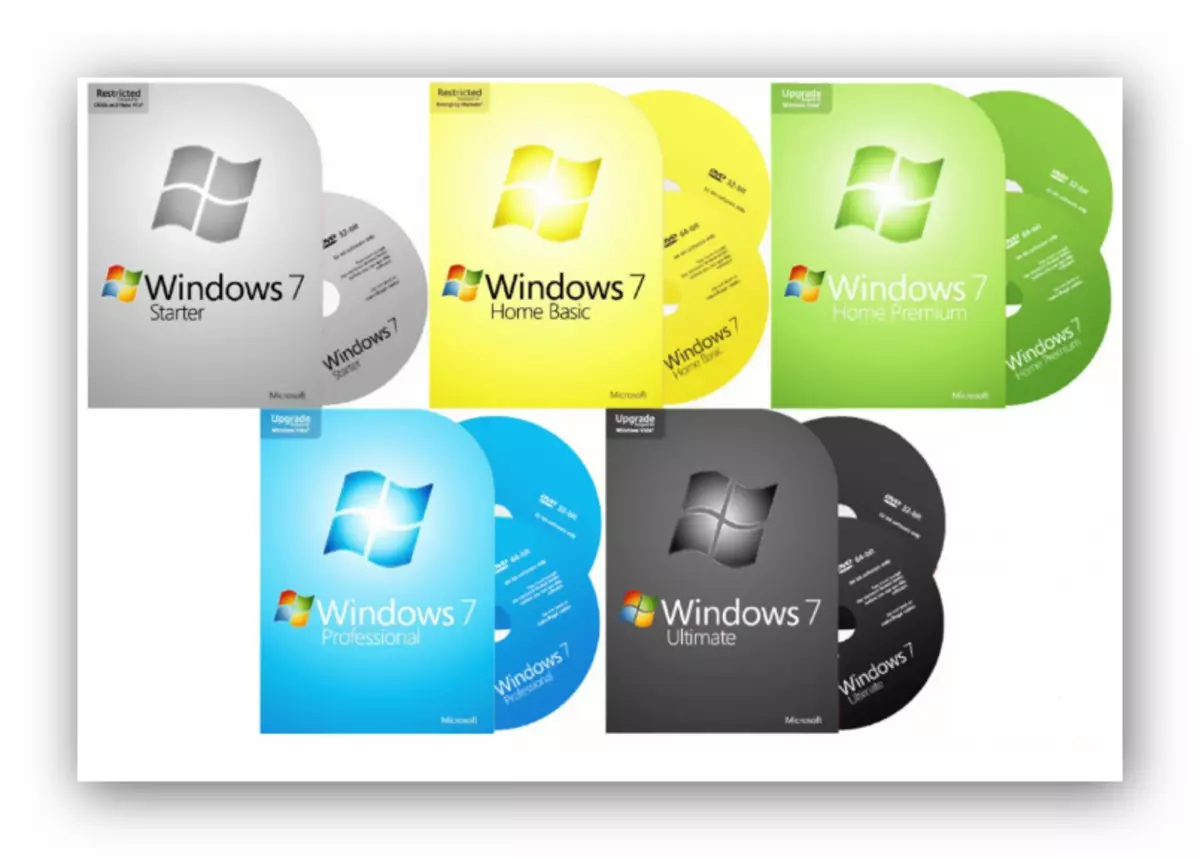 Тип операционной системы Windows 7