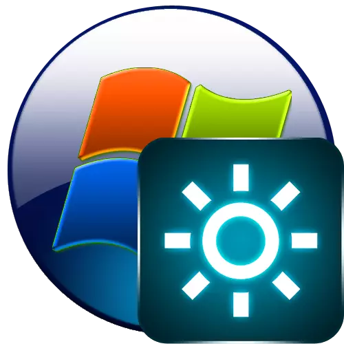 Monitro disgleirdeb yn Windows 7
