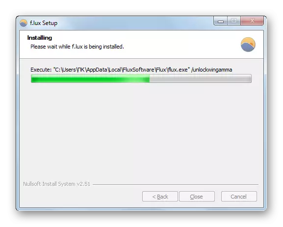 Εγκατάσταση του προγράμματος F.LUX στα Windows 7