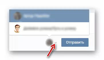 Vyberte si z jejího jména zaúčtovat příspěvek ve skupině VKontakte