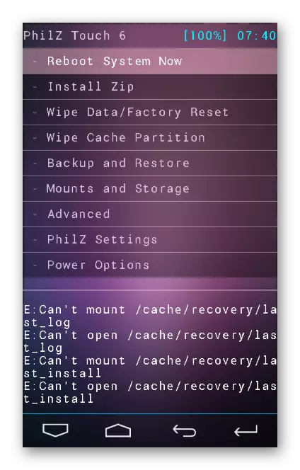 Samsung Wave GT-S8500 Philz Touch Recovery