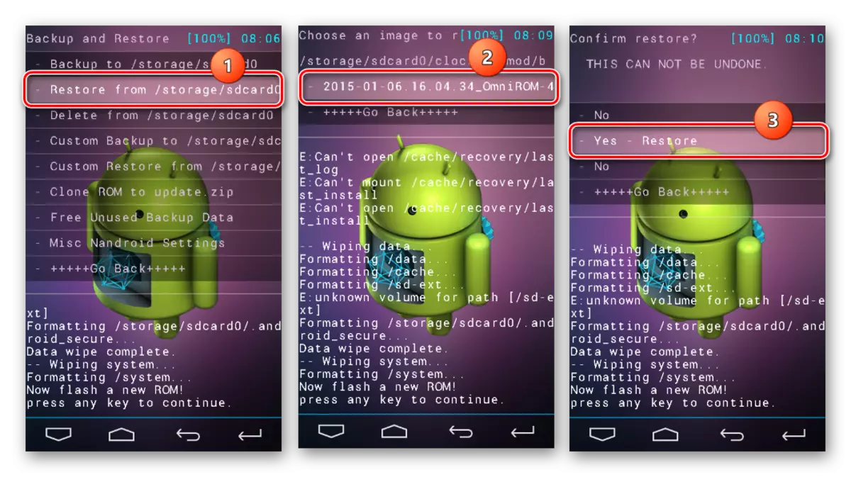 سامسۇڭ دولقۇن GT-S8500 Philz Touch Recovery قاچىلاش Android