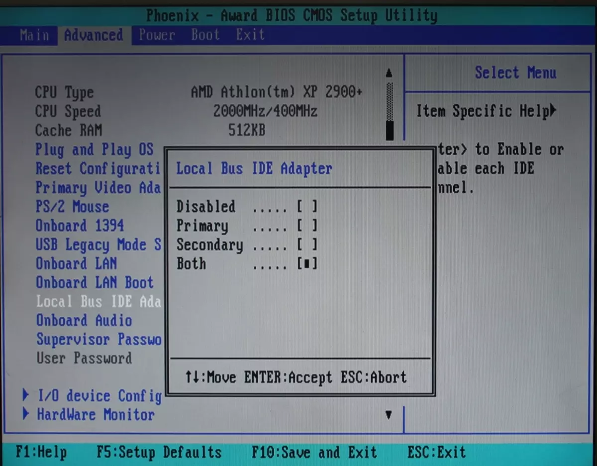 BIOS ASUS တွင် disk များကိုစိတ်ကြိုက်ပြုလုပ်ပါ