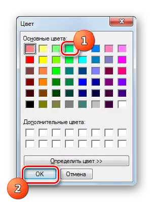Select Taskbar Color using Taskbar Color Changer program in Windows 7