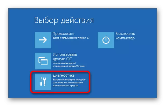 Windows 10 Diagnostics bölməsinə keçid