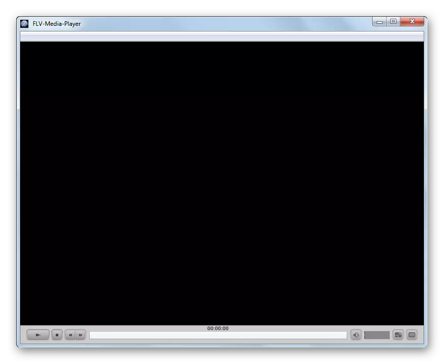 Interface do programa FLV-Media-Player
