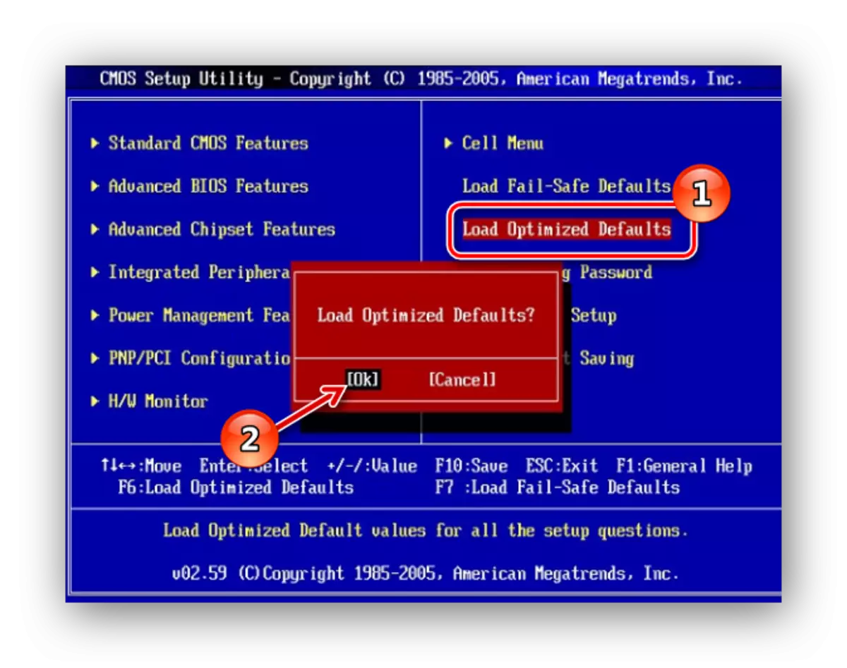 BIOS-standaard Windows 7-instellingen