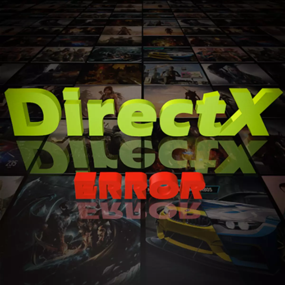 DirectX príčiny a rozhodnutie