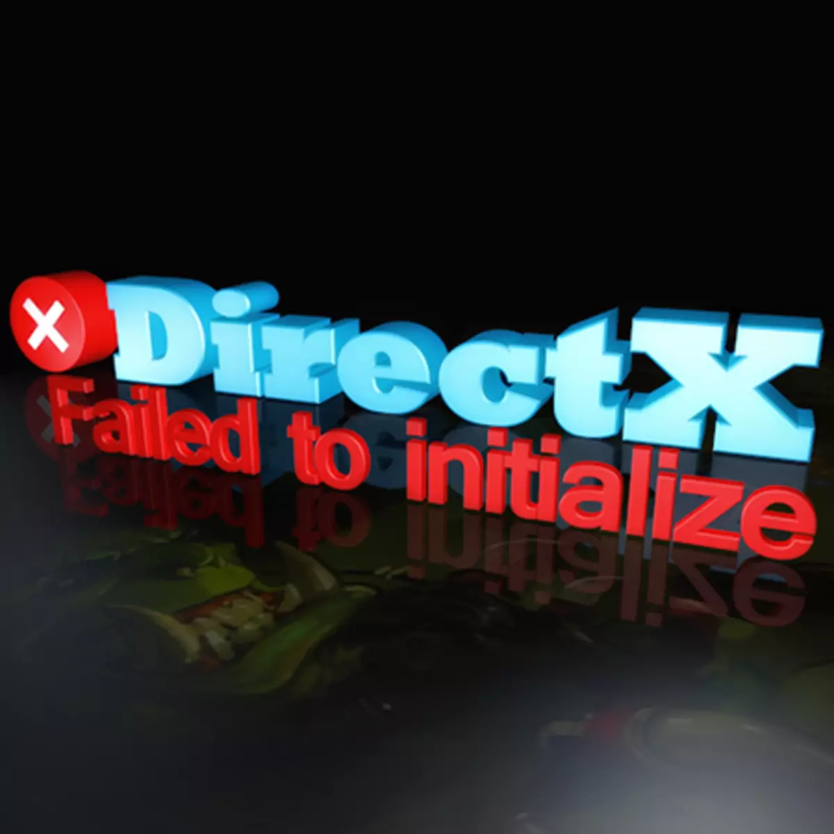 FAILED TO INITIALIZE DIRECTXエラーSOLUTION