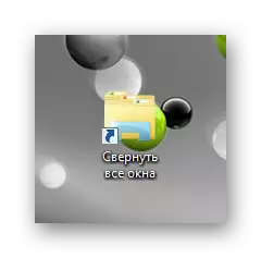 Valmismerkki työpöydällä Windows 7: ssa