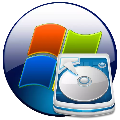 Hubinta diskka Windows 7