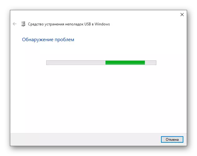 Proces detekcie procesov USB Riešenie problémov v systéme Windows