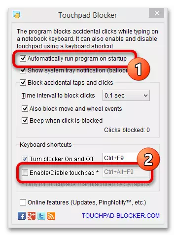 Jak wyłączyć touchpad na laptopie ASUS-8