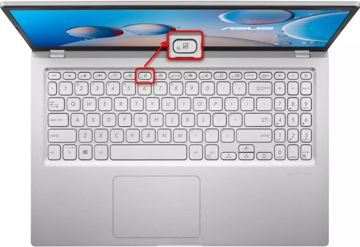 Hoe die touchpad af te draai op die ASUS-2 laptop