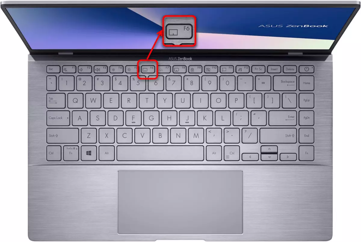 ວິທີການປິດ TouchPad ໃນ laptop ASUS-1