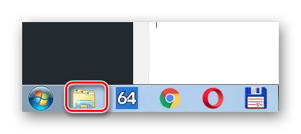 Chiamare il conduttore dalla barra delle applicazioni in Windows 7