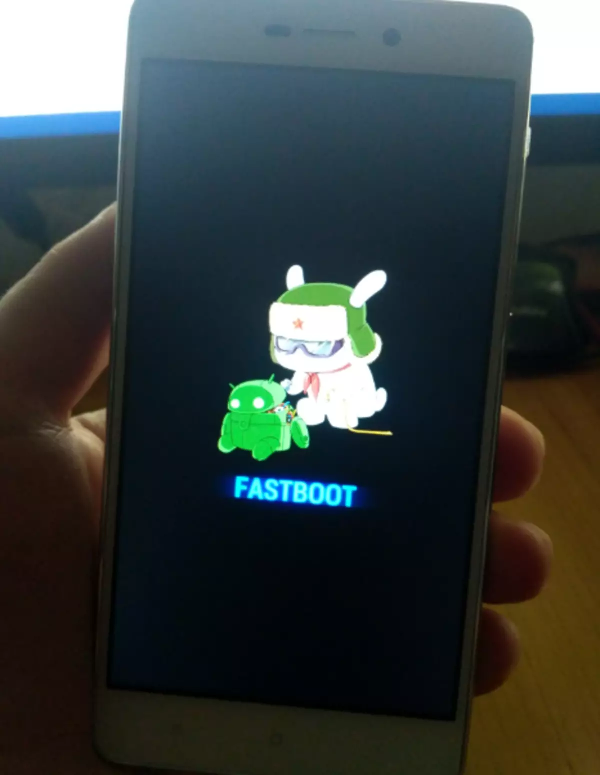 FastBut 모드에서 Xiaomi Redmi 3S.