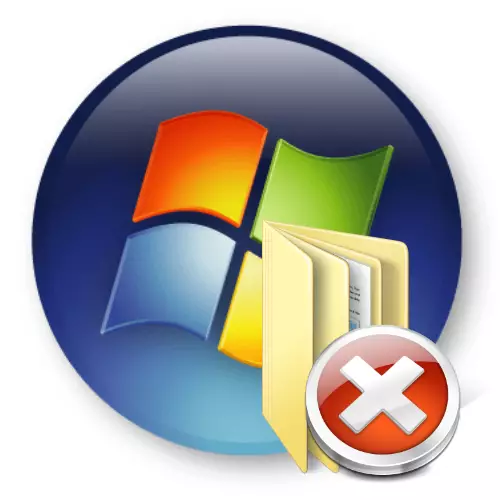 Jak odstranit neúspěšnou složku v systému Windows 7