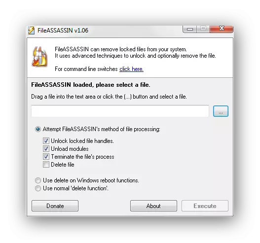 Run fileasassin Windows 7