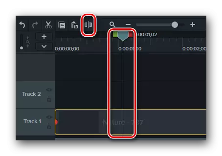 Video scheiden in verschillende delen in Camtasia Studio