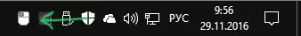 Mouse control icon with keyboard