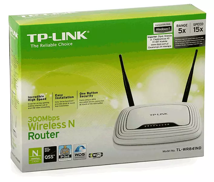 Wi-Fi-Router TP-LINK WR-841ND