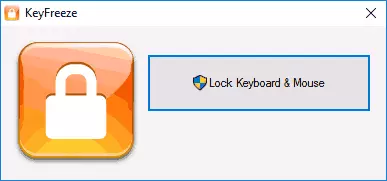 Opriți tastatura și mouse-ul în programul cheie