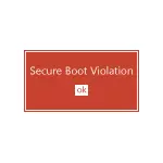 Tandatangan tidak sah yang dikesan Ralat boot selamat yang dikesan Boot Secure