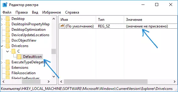 Biểu tượng đĩa trong sổ đăng ký Windows