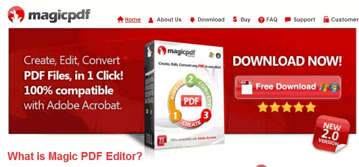 Magic PDF editorea