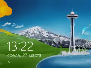 Windows 8 Låsskärm