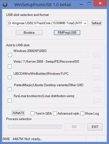 Multi-load flash disk ve WinsetupfromUSB