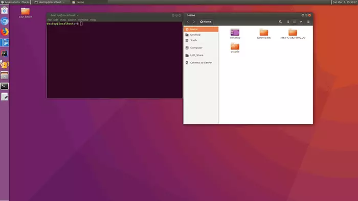 Ubuntu na Samsung Linux na dex