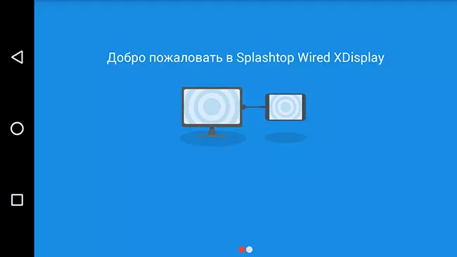Splashtop kabelgebundenes Xdisplay auf Android
