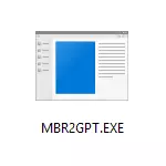 Utility MBR2GPT v operacijskem sistemu Windows 10