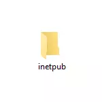 What the inetpub folder