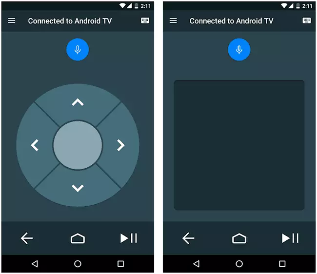Android televizyon Remote