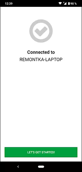 Connecting Unified Remote