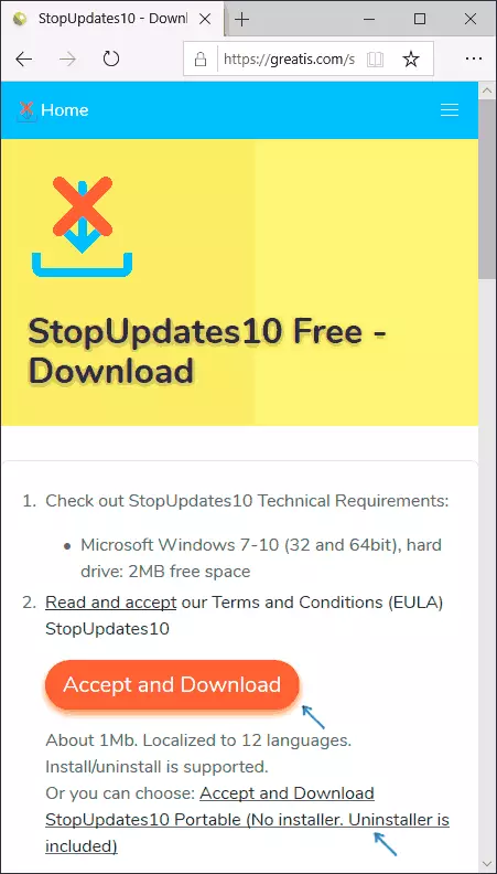 Download Greatis StopupDates10 from the official site