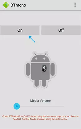 Android के लिए BTMONO एप्लिकेशन