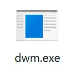 Cén cineál próisis DWM.exe in Windows