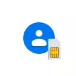 How to transfer contacts from the SIM card to the phone android