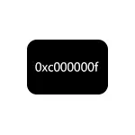 Jak opravit chybu 0xC000000F při načítání