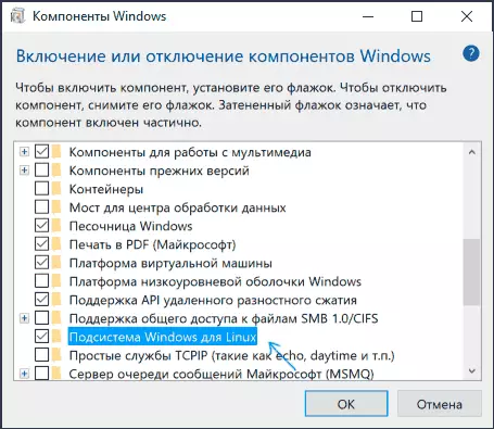 Instalace subsystému systému Windows pro Linux